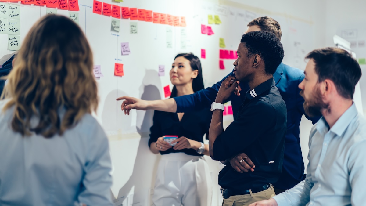Intelligent,Male,And,Female,Managers,Pondering,On,Ideas,For,Business